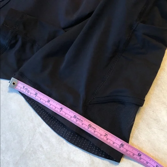 Lululemon Court Rival High Rise Tennis Skirt Lightweight Black Long Size 6 - Picture 10 of 16